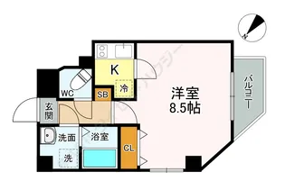 サンライズヴィラ【702号室】の間取り