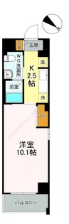 U−HOUSE南柏【0407号室】の間取り