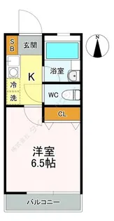 チェリータウン小金井【0403号室】の間取り