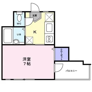 エミネントアリス【0202号室】の間取り