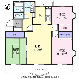 ツインコーポ嵩Ⅰ【0301号室】の間取り