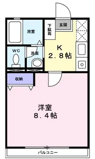 グラン・シャリオ【0105号室】の間取り
