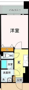 POWERHOUSE/TC【0702号室】の間取り