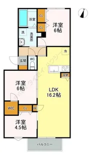 Via Hiro【201号室】の間取り