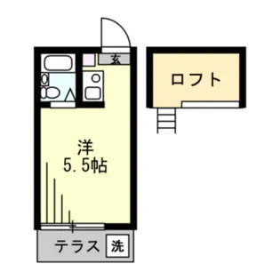 セントラル三ツ沢【1階】の間取り