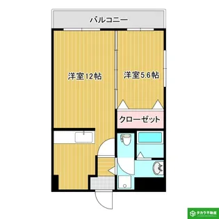 WINDOMエマリア【501号室】の間取り