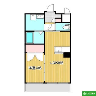 グランビュー王子【2階】の間取り