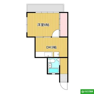 マルソ萩原【302号室】の間取り