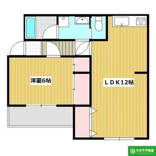 アリエッタ美丘【305号室】の間取り