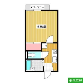 フォーブル舞鶴【203号室】の間取り