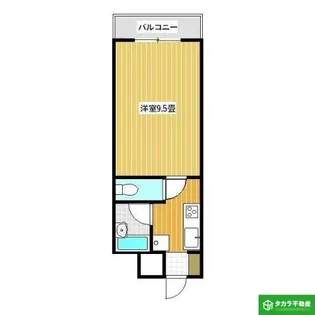 ウイング寿【803号室】の間取り