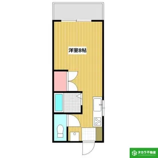 はくらくハウス【102号室】の間取り