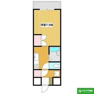 グランヴィレッジ大分1【803号室】の間取り