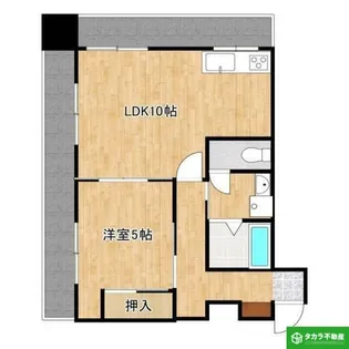 大分県大分市岩田町3丁目【マンション】の間取り