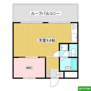 ベルメゾンまつなみ【403号室】の間取り
