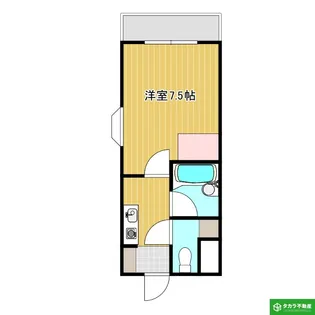 大分県大分市大字城原【マンション】の間取り