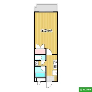 クローバーハイツ【202号室】の間取り