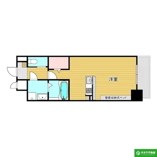 プロスぺリタ宗方【206号室】の間取り