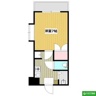 サニーパレス賀来【309号室】の間取り