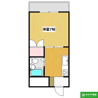 くすの木21【302号室】の間取り