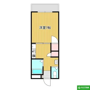 フレミールⅡ【110号室】の間取り