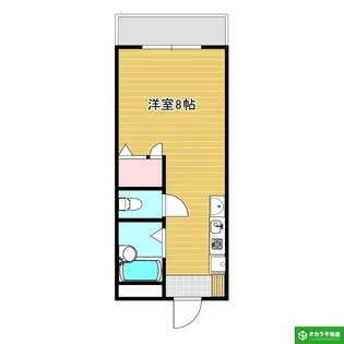 フレミールⅠ【306号室】の間取り