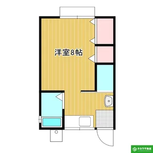 グランメール春日【206号室】の間取り