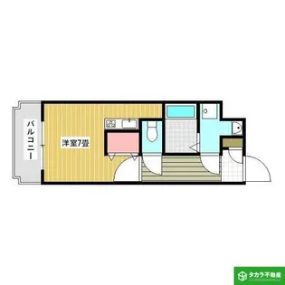 トレステーラ桜ヶ丘【406号室】の間取り