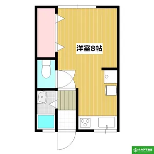 レオハウス【203号室】の間取り