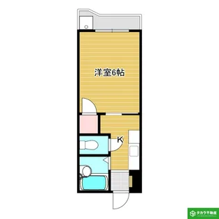 エクセル大在【302号室】の間取り