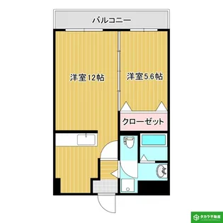 WINDOMエマリア【702号室】の間取り