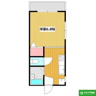 オルキディア東春日【306号室】の間取り
