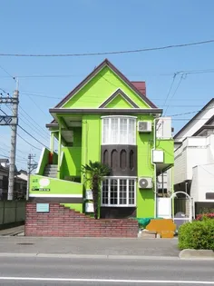 ハウス ミントグリーンの画像