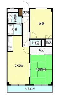 ウィステリア春日部【102号室】の間取り