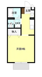 グリーンオーク【1階】の間取り