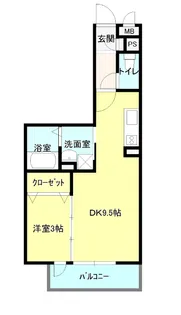 roi del'ours Ⅱ【1階】の間取り