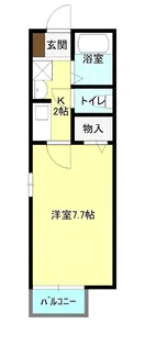 メゾン・デ・フルール【2階】の間取り