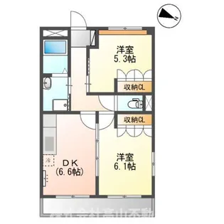 フォレストヴィラ【2階】の間取り