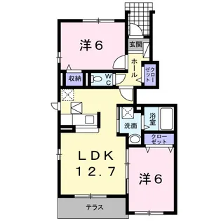 スターヒルⅠ【1階】の間取り