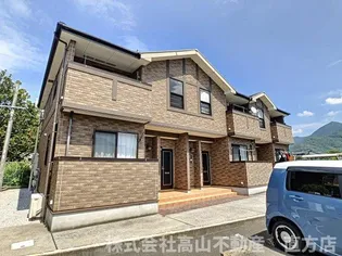 パークサイド・サンリッチB【1階】の外観