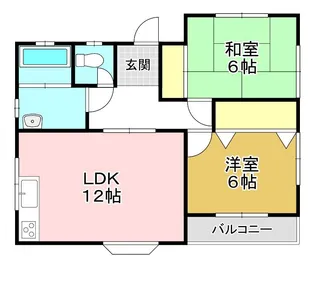 レゼンド恵3【2階】の間取り