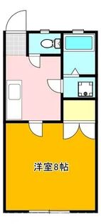 フローラルハイムⅢ【1階】の間取り