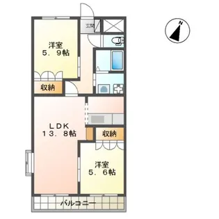 Vers L’avenir【2階】の間取り