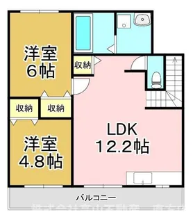 グリーンガーデンⅠ【2階】の間取り