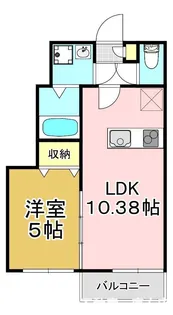 ブレッザ遠賀野A棟【1階】の間取り