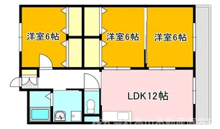 リシェス有田【3階】の間取り