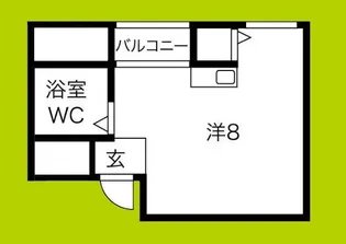 プレアール井高野【3階】の間取り