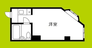 チェリス桜川【3階】の間取り