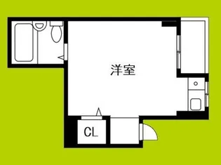 プレアール田辺【5階】の間取り