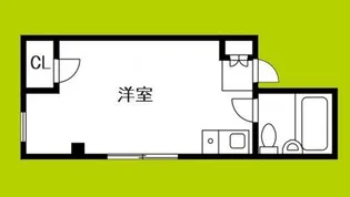 パークサイドハイツ【2階】の間取り